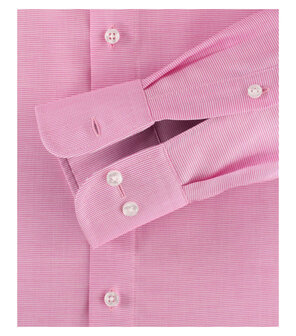 Venti Slim-Fit Regular Pink Pattern