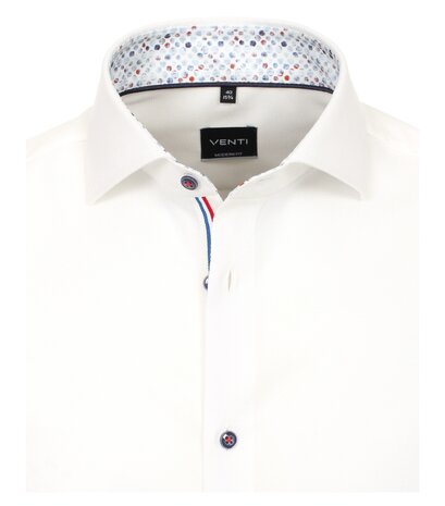 Venti Slim-Fit Mouwlengte 7 White Dutch Colors