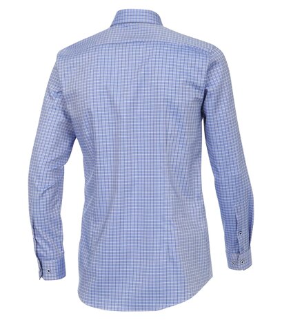 Venti Slim-Fit Mouwlengte 7 Blue Dots