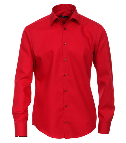 Venti Slim-Fit Mouwlengte 7 Red Fury